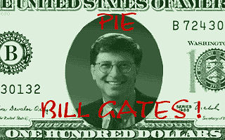 Pie Bill Gates